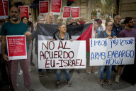 Israeli Citizens In Barcelona Demand EU Arms Embargo On Israel