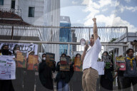 Environtment Activist Protest Against Captive Coal Power Plant