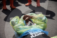 Environtment Activist Protest Against Captive Coal Power Plant