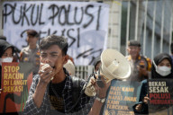Environtment Activist Protest Against Captive Coal Power Plant