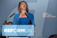 Reform UK Press Conference in London, UK.