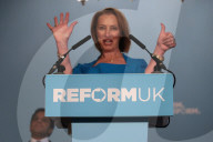 Reform UK Press Conference in London, UK.