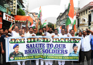 Celebrate The Success Of The Armed Forces In Kolkata, India