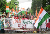 Celebrate The Success Of The Armed Forces In Kolkata, India