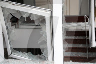 Impact of Russian overnight attack in Shevchenkivskyi district of Kyiv