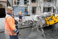 Russian bombs Kyiv