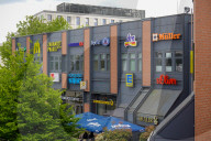Storefronts At Shopping Mall
