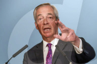 Reform UK Press Conference in London, UK.