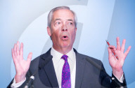 Reform UK Press Conference at he Royal Horseguards Hotel, London, UK.