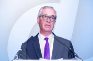 Reform UK Press Conference at he Royal Horseguards Hotel, London, UK.