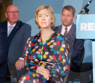 Reform UK Press Conference at he Royal Horseguards Hotel, London, UK.