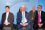 Reform UK Press Conference at he Royal Horseguards Hotel, London, UK.