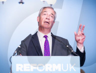 Reform UK Press Conference at he Royal Horseguards Hotel, London, UK.