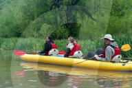 Rafting down Ukraine's Smotrych River