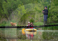 Rafting down Ukraine's Smotrych River