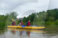 Rafting down Ukraine's Smotrych River