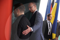 Merz Receives Ukrainian President Zelensky In Berlin