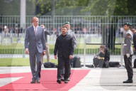 Merz Receives Ukrainian President Zelensky In Berlin