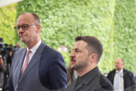 Merz Receives Ukrainian President Zelensky In Berlin
