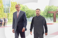 Merz Receives Ukrainian President Zelensky In Berlin