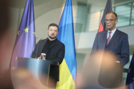 Merz Receives Ukrainian President Zelensky In Berlin