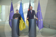 Merz Receives Ukrainian President Zelensky In Berlin