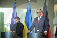 Merz Receives Ukrainian President Zelensky In Berlin