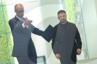 Merz Receives Ukrainian President Zelensky In Berlin