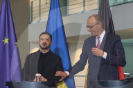 Merz Receives Ukrainian President Zelensky In Berlin