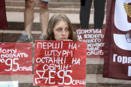 Don’t Stay Silent! Captivity Kills rally in Kyiv