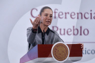 Mexico’s President Claudia Sheinbaum Holds Conference