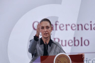 Mexico’s President Claudia Sheinbaum Holds Conference