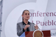 Mexico’s President Claudia Sheinbaum Holds Conference