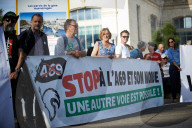 Oppopnents Gather After Judges Authorize The Resomption Of Works On The Planned A69 Highway