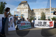 Oppopnents Gather After Judges Authorize The Resomption Of Works On The Planned A69 Highway