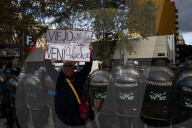Retirees' Demonstration In Buenos Aires, Argentina
