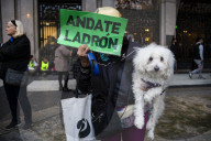 Retirees' Demonstration In Buenos Aires, Argentina