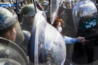 Retirees' Demonstration In Buenos Aires, Argentina