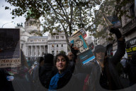 Retirees' Demonstration In Buenos Aires, Argentina