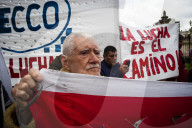 Retirees' Demonstration In Buenos Aires, Argentina