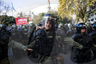 Retirees' Demonstration In Buenos Aires, Argentina