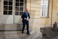 French Prime-Minister Francois Bayrou Meets With Eric Ciotti At The Hotel De Matignon, In Paris