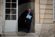 French Prime-Minister Francois Bayrou Meets With Eric Ciotti At The Hotel De Matignon, In Paris