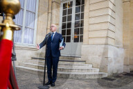 French Prime-Minister Francois Bayrou Meets With Eric Ciotti At The Hotel De Matignon, In Paris