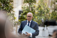 French Prime-Minister Francois Bayrou Meets With Eric Ciotti At The Hotel De Matignon, In Paris