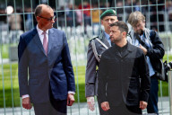 Merz Receives Ukrainian President Zelensky In Berlin
