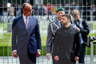 Merz Receives Ukrainian President Zelensky In Berlin