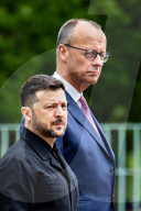 Merz Receives Ukrainian President Zelensky In Berlin