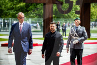 Merz Receives Ukrainian President Zelensky In Berlin