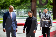 Merz Receives Ukrainian President Zelensky In Berlin
